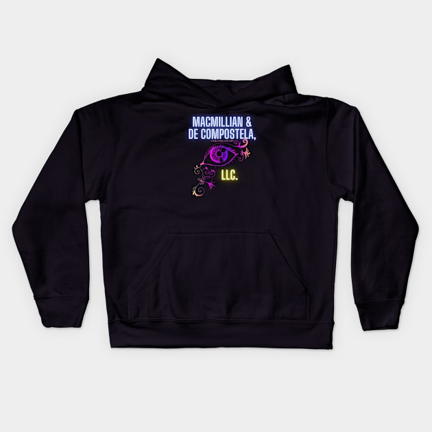 MacMillian & deCompostela, LLC. Kids Hoodie by LJK Oliva Books